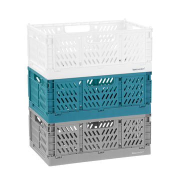 Boxsweden Foldaway Storage Basket - 6.3L - 31x20x12cm